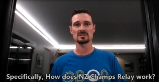 Join in the relay at the NZ champs and win